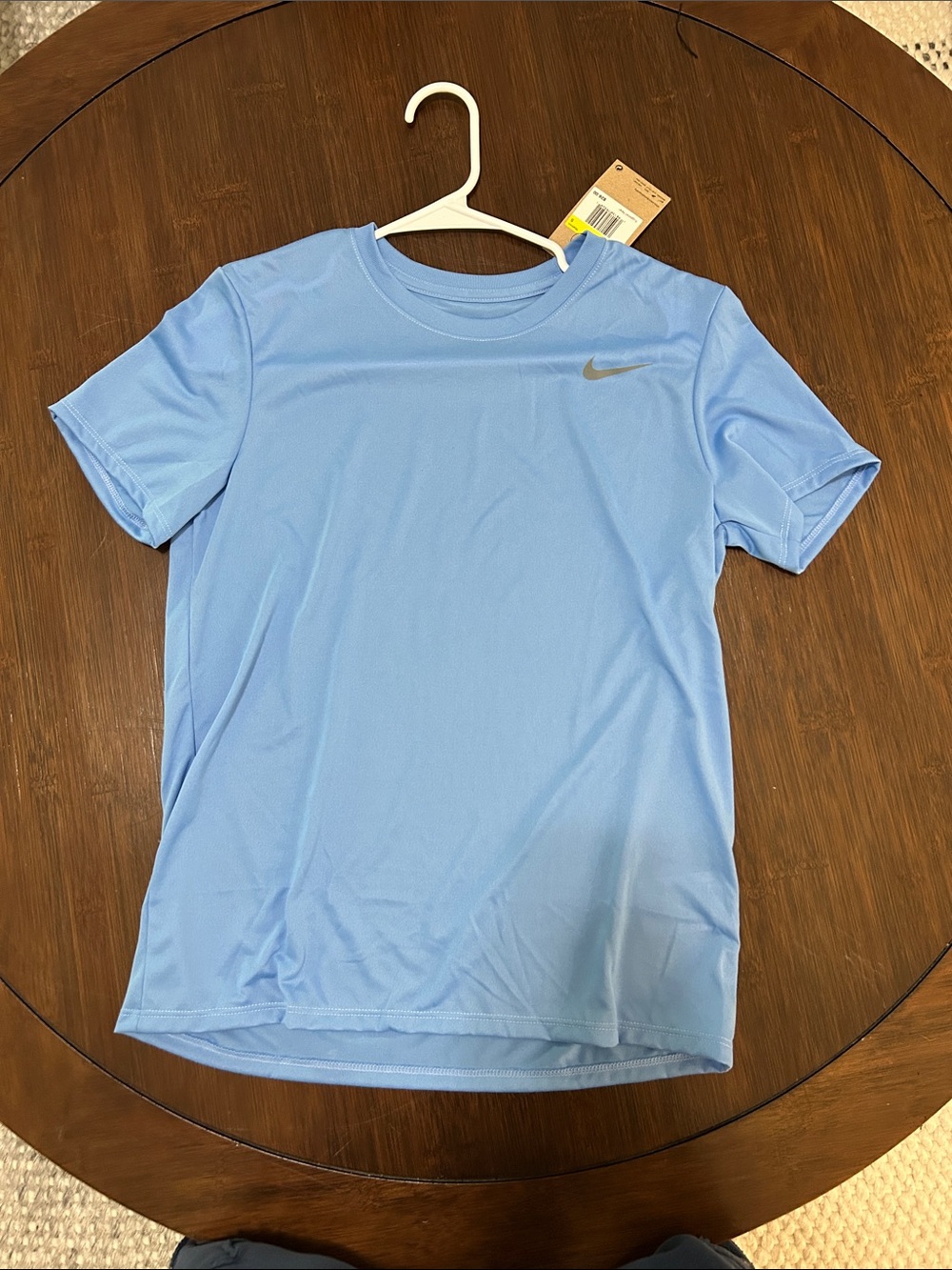 Nike Men’s Light Blue Performance Crew Neck Tee